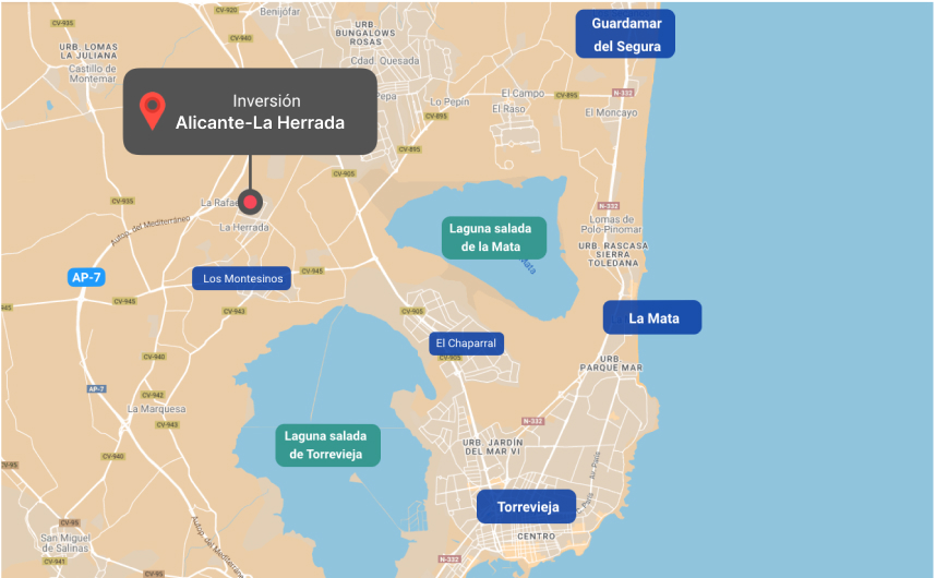 inversión Alicante-La herrada 